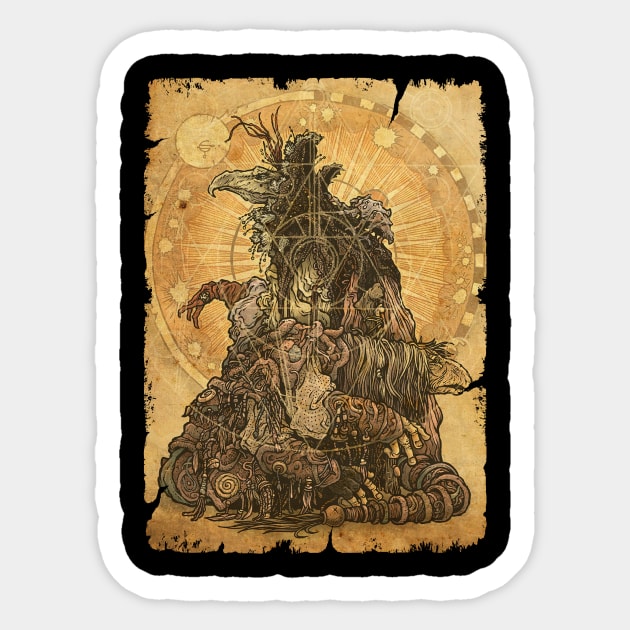 Card Dark Crystal 7 Sticker by ngaritsuket